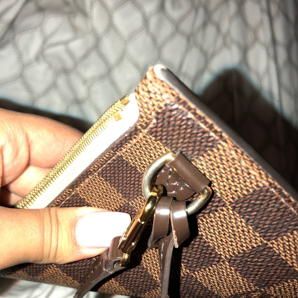 LV Rose Ballerine flat zip